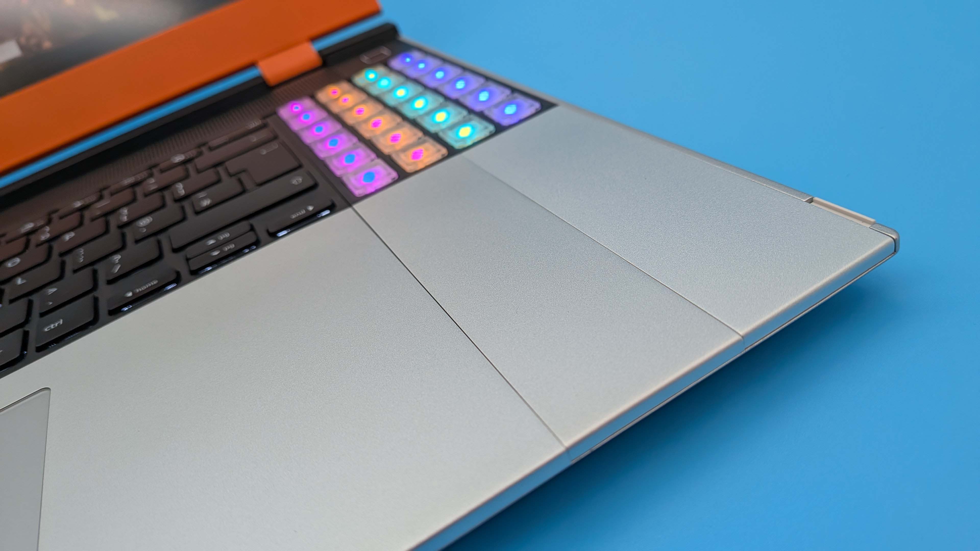 Framework 16 gaming laptop with the RTX 5070 mobile GPU upgrade module