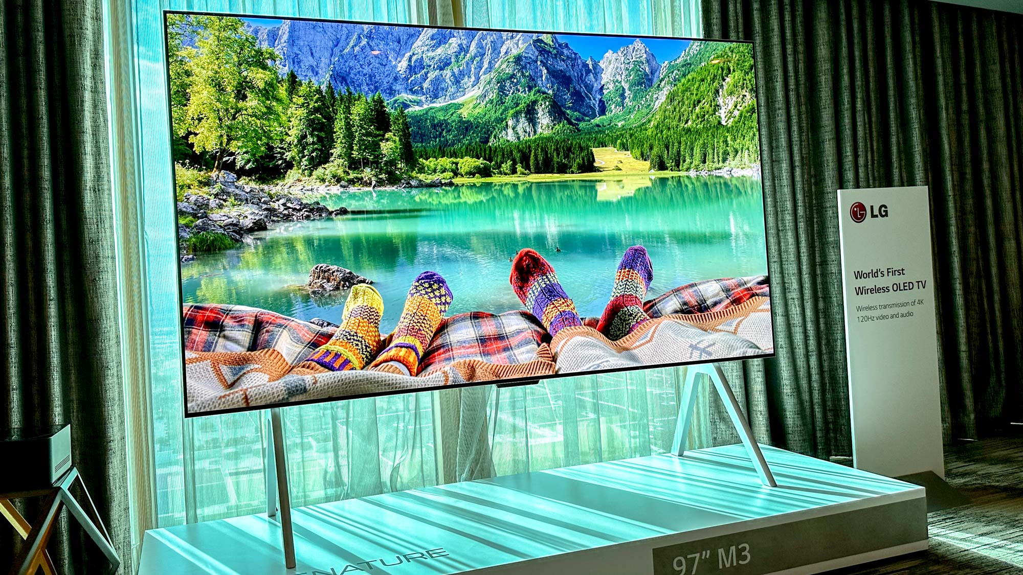 LG's new 77-inch OLED wallpaper TV is now available for the price of a new  car - The Verge