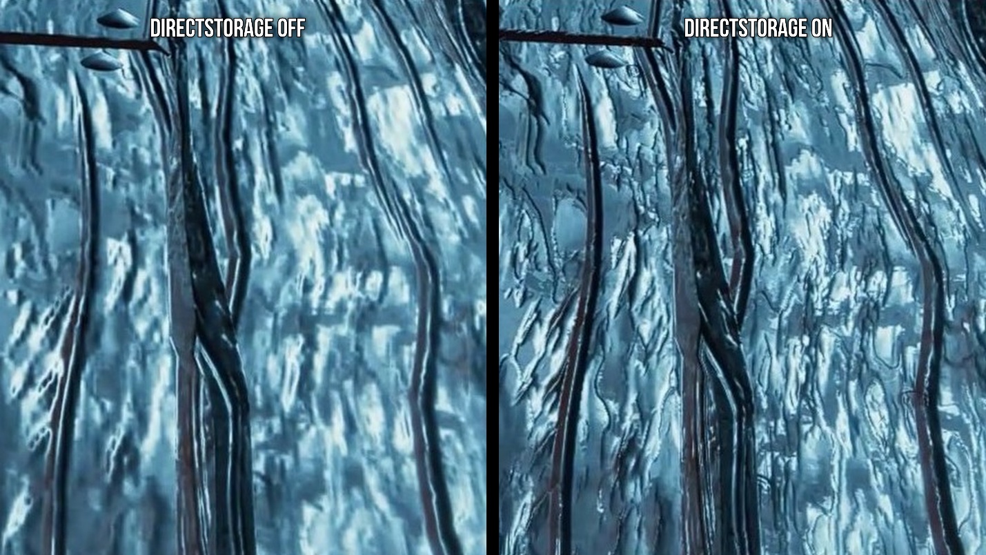 DirectStorage مع إلغاء الضغط GPU