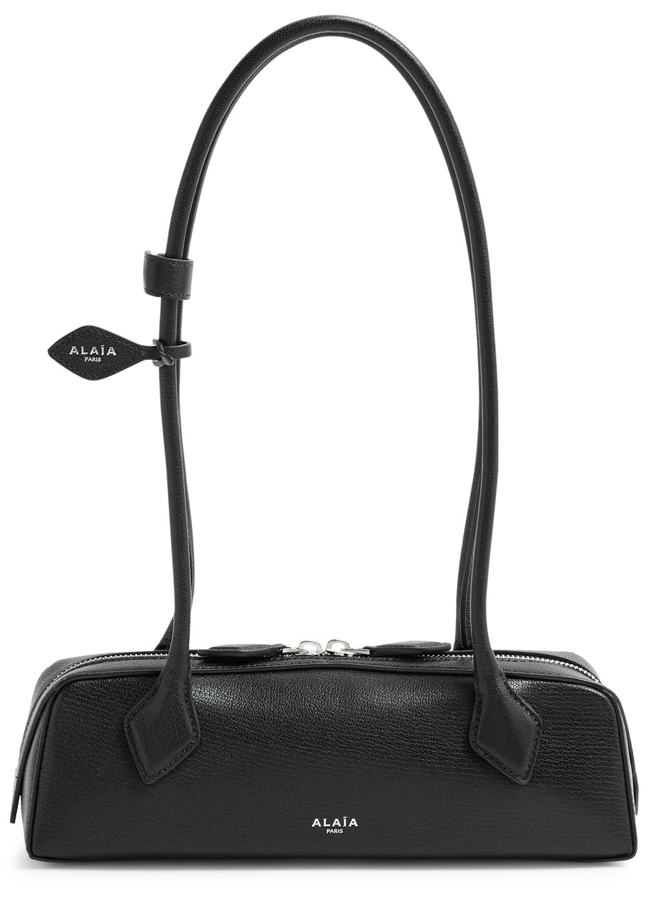 Le Teckel Small Grained Leather Shoulder Bag