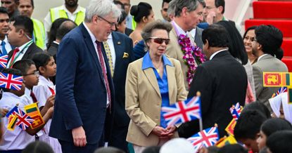 Princess Anne on a tour of Sri Lanka 2024