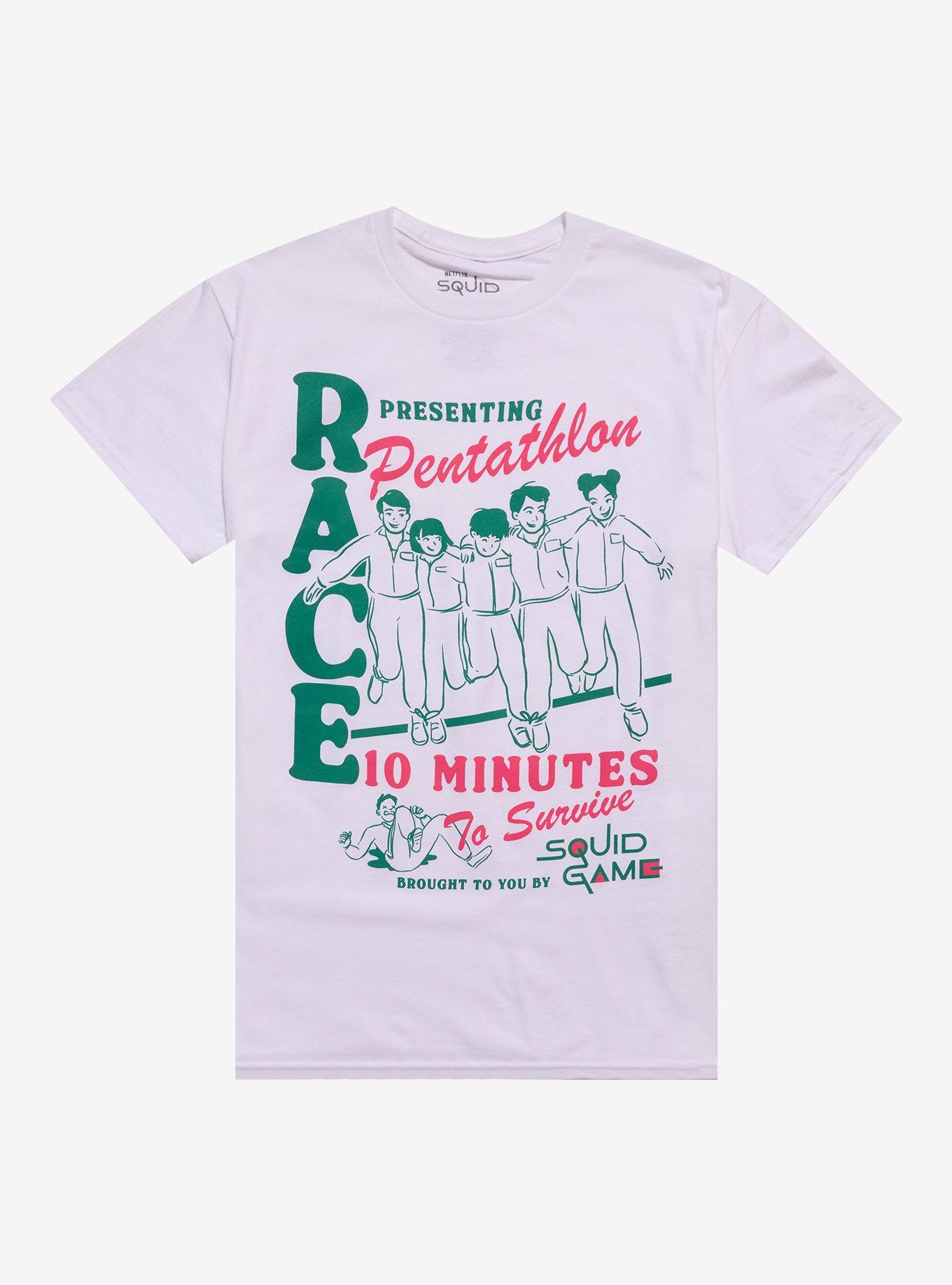Squid Game Pentathlon Race T-Shirt