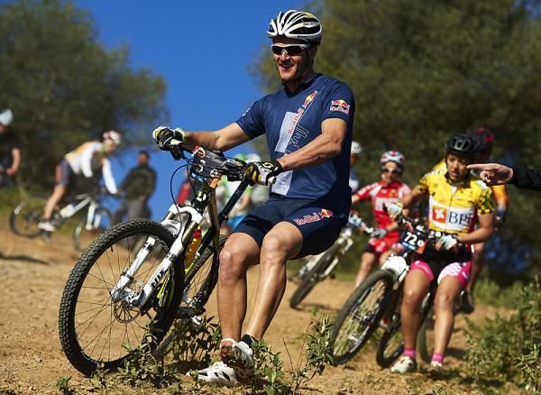 Dakar motorbike winner Marc Coma