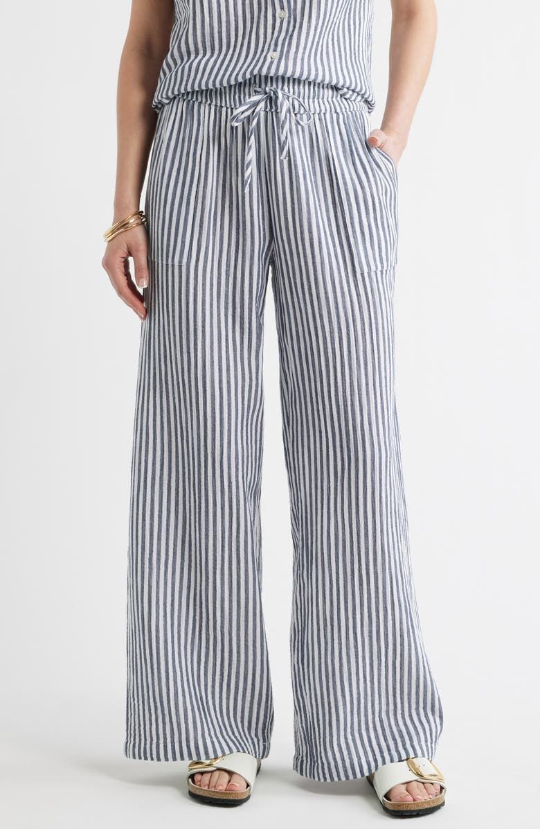 Wide Leg Gauze Pants