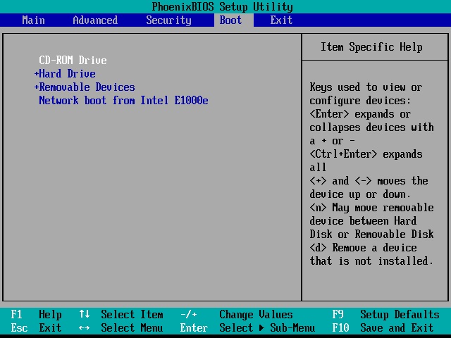 How do I open Command Prompt from BIOS?