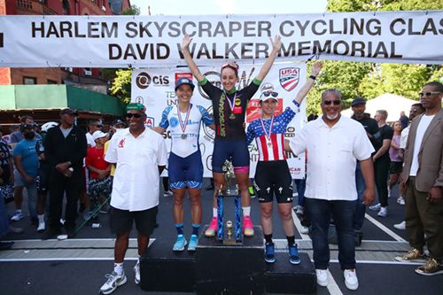 Images from the 2022 Harlem Skyscraper Cycling Classic