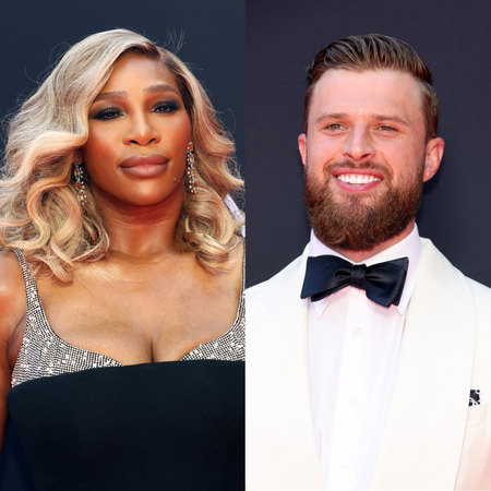 Serena Williams and Harrison Butker