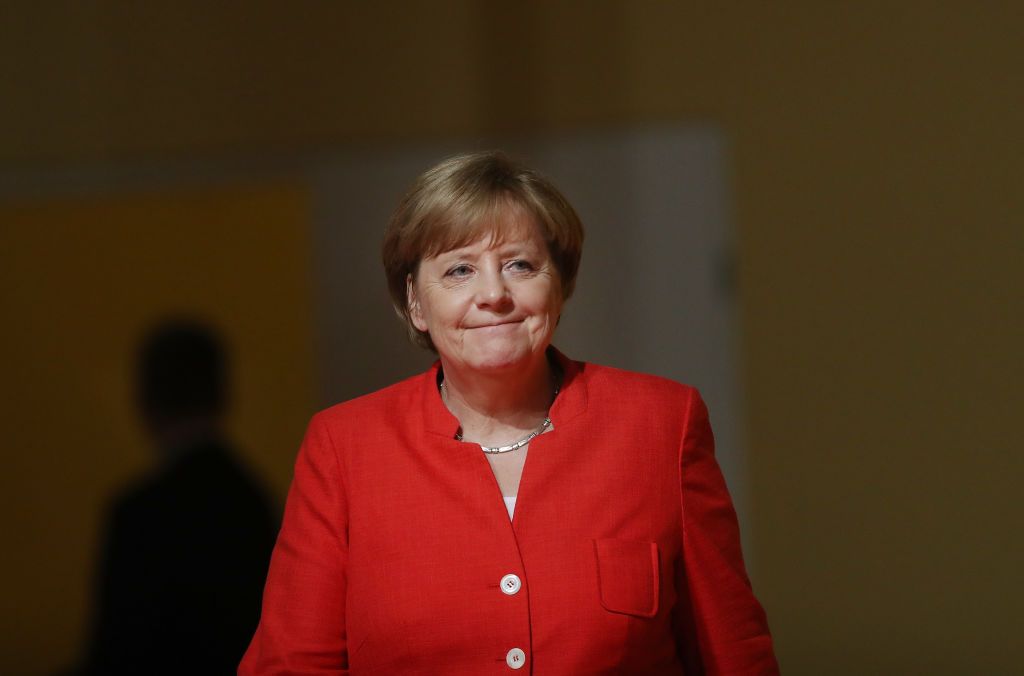 German Chancellor Angela Merkel