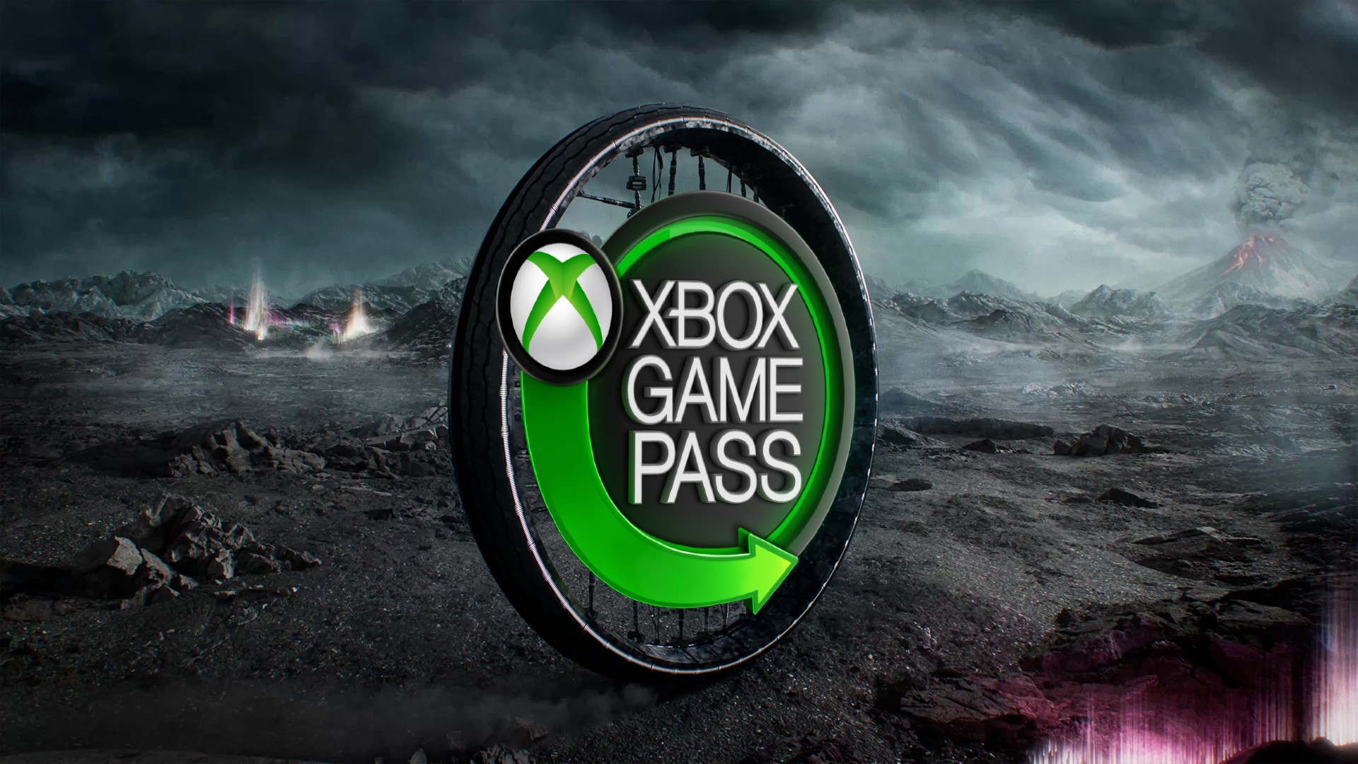 The Alters survival base with an Xbox Game Pass logo placed over it.