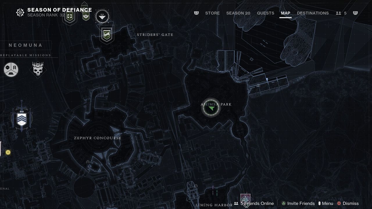 Destiny 2 action figure location in Ahmisa Park