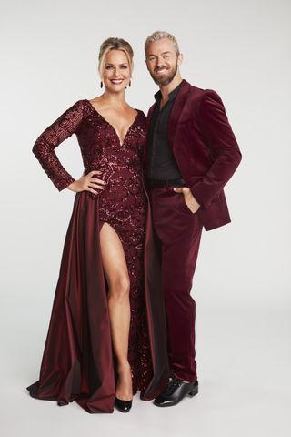 DANCING WITH THE STARS - ABC's "Dancing with the Stars" stars Melora Hardin and Artem Chigvintsev.