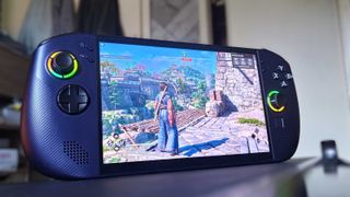 Nvidia GeForce Now running on Lenovo Legion Go S handheld