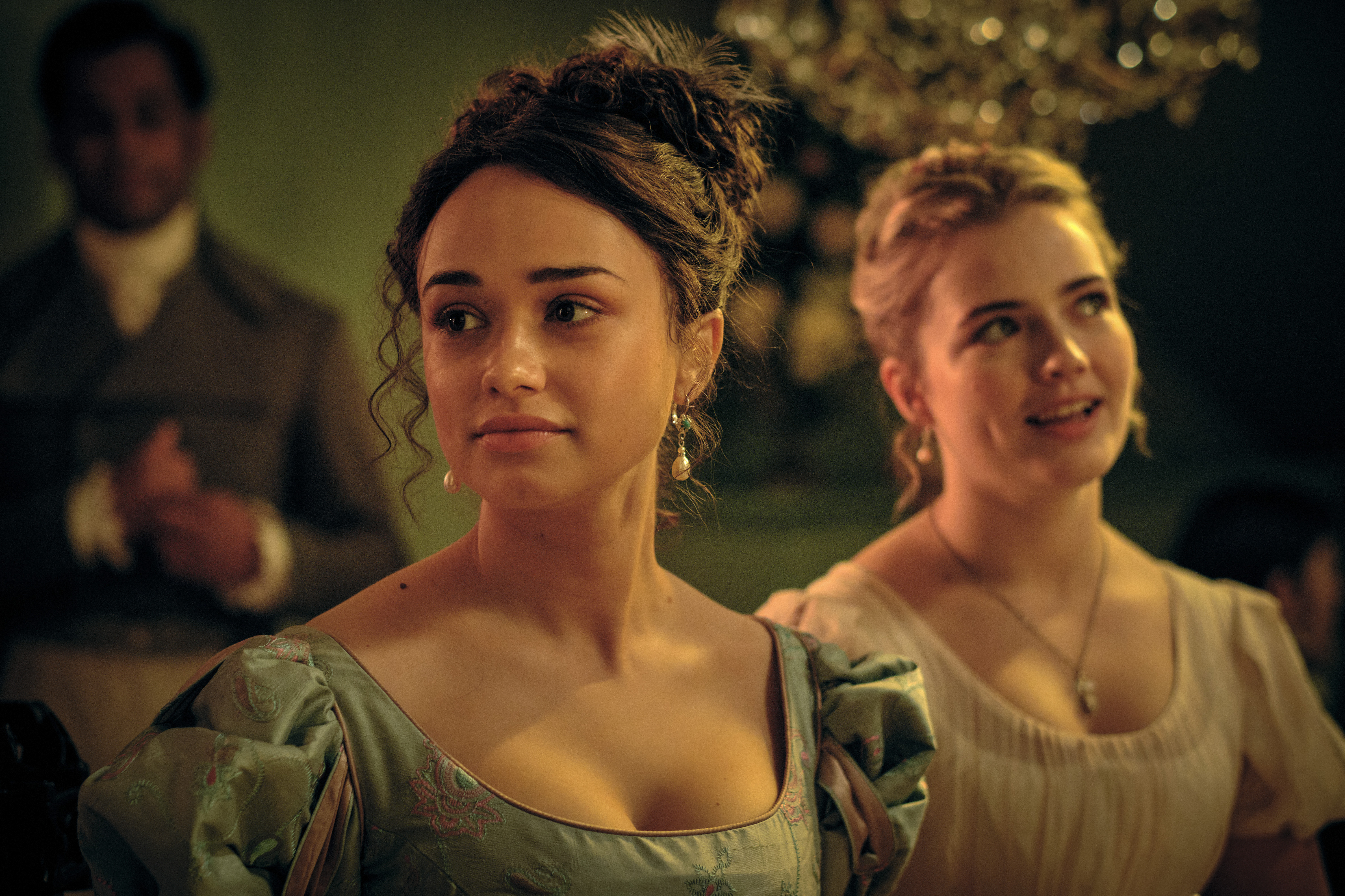 TV tonight Rose Williams and Rosie Graham as sisters Charlotte and Alison