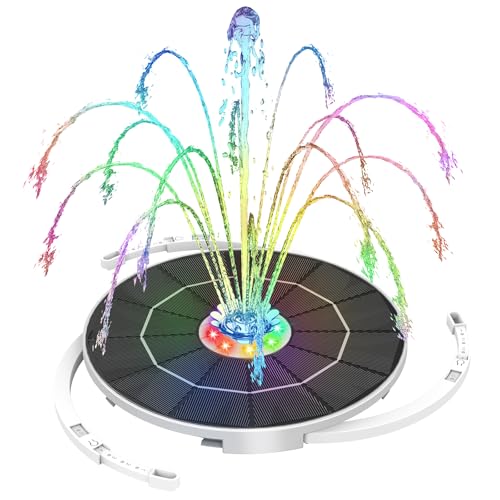 Aisitin 5.5w Led Solar Fountain Pump With 3000mah Battery