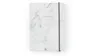 Orlan A6 White Marble Journal 