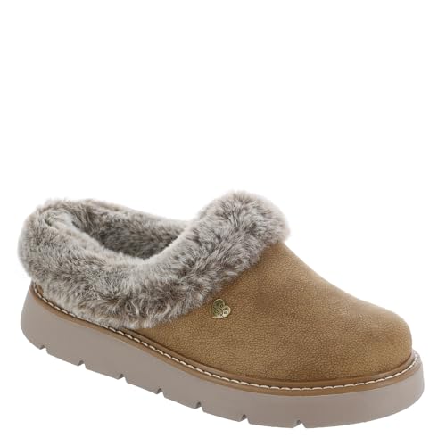 Skechers Women&#039;s Keepsakes Lite-Cozy Blend Slipper, Chestnut Textile, 5 Uk