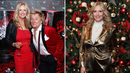 L-Penny Lancaster and Rod Stewart, R- Penny Lancaster attends the King's Trust Carol Concert 2025 