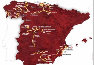 The 2011 Vuelta a Espana route