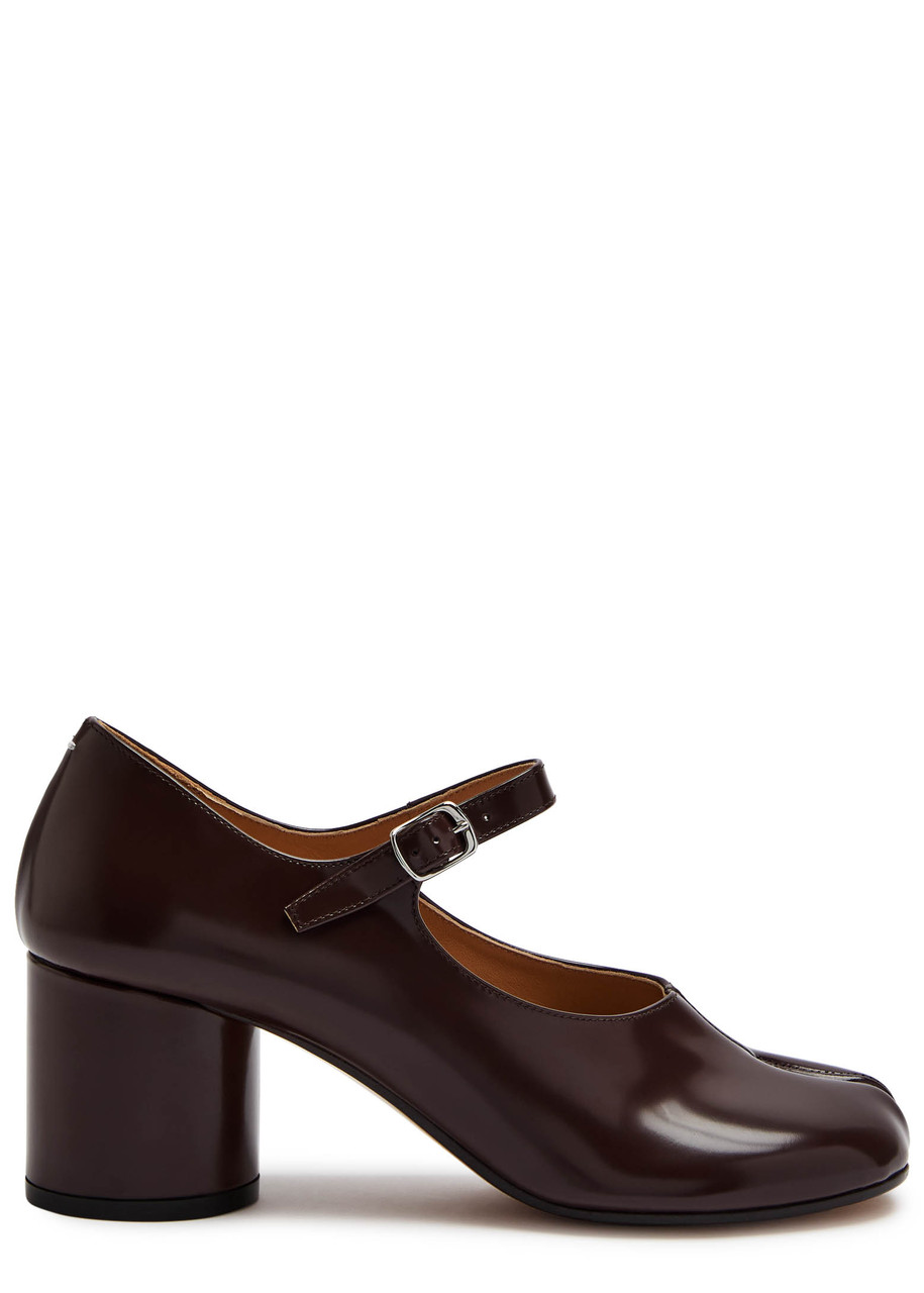 Tabi Mary Jane 60 Glossed Leather Pumps