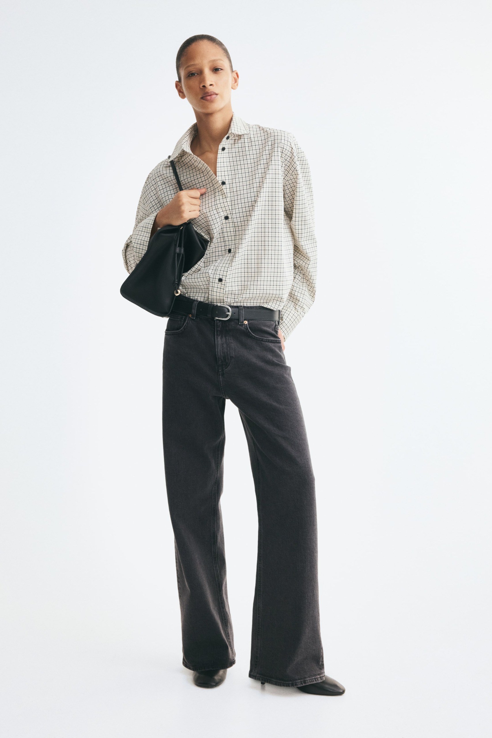 Wide High Waist Jeans