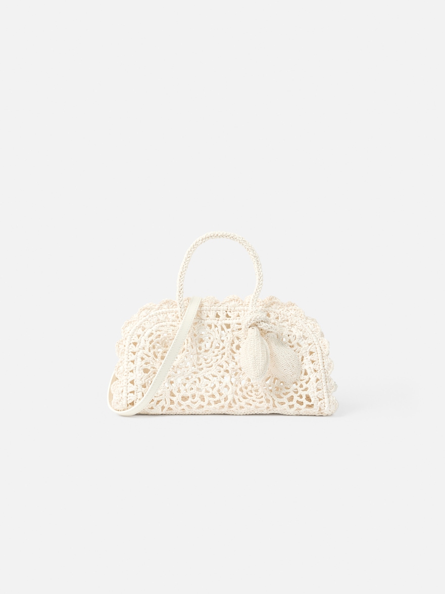 Jacquemus - the Small Turismo Crochet - White - Size : One Size