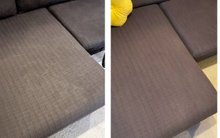 Bissell Powerclean 2x used on upholstery