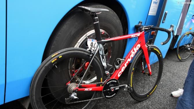 Tyler Farrar's (Garmin-Sharp) Cerv&eacute;lo S3