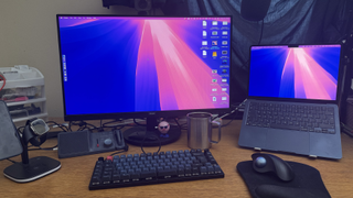 Ryan Morrison desk setup