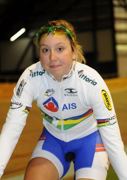 Omnium world champion Josie Tomic was on fire, winning the 7.5km scratch race.