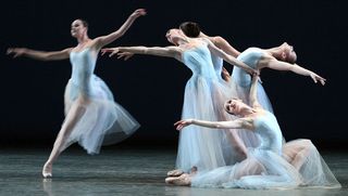 Balerinas of New York City Ballet troupe