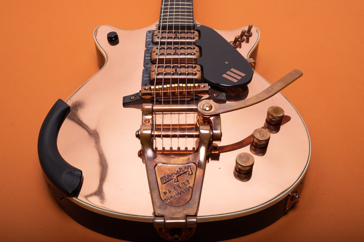 Jack White's "Copper Triple Jet" guitar