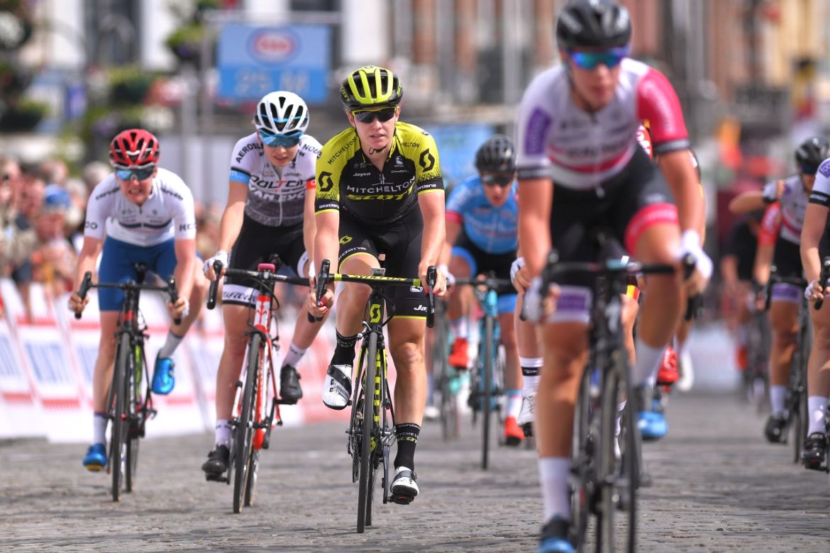 Jolien D'hoore couldn't defend her title