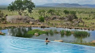 Swimming pool at Four Seasons Safari Lodge Serengeti