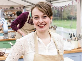 Flora from Great British Bake Off