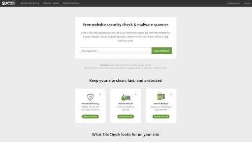 Sucuri Sitecheck