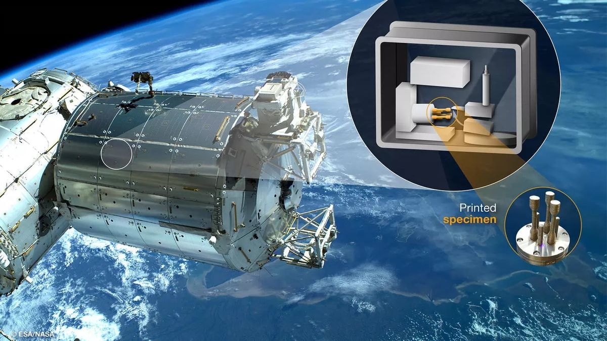 The International Space Station is getting the first metal 3D printer made for space, designed by Airbus and the ESA