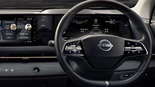 Nissan Ariya steering wheel