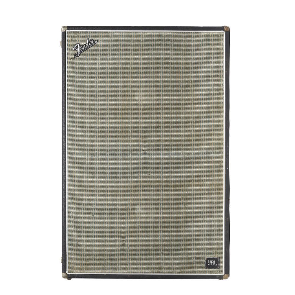 A Jimi Hendrix-owned 1968 Fender Dual Showman 2x15 speaker cabinet