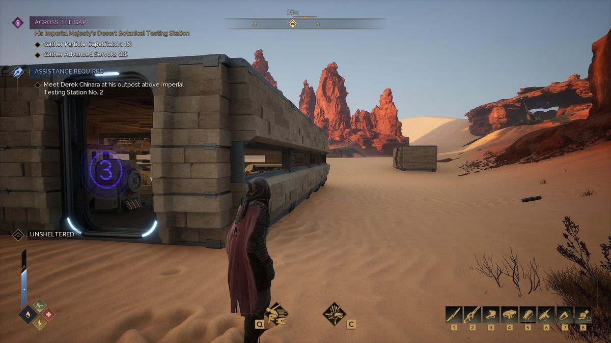Dune: Awakening building