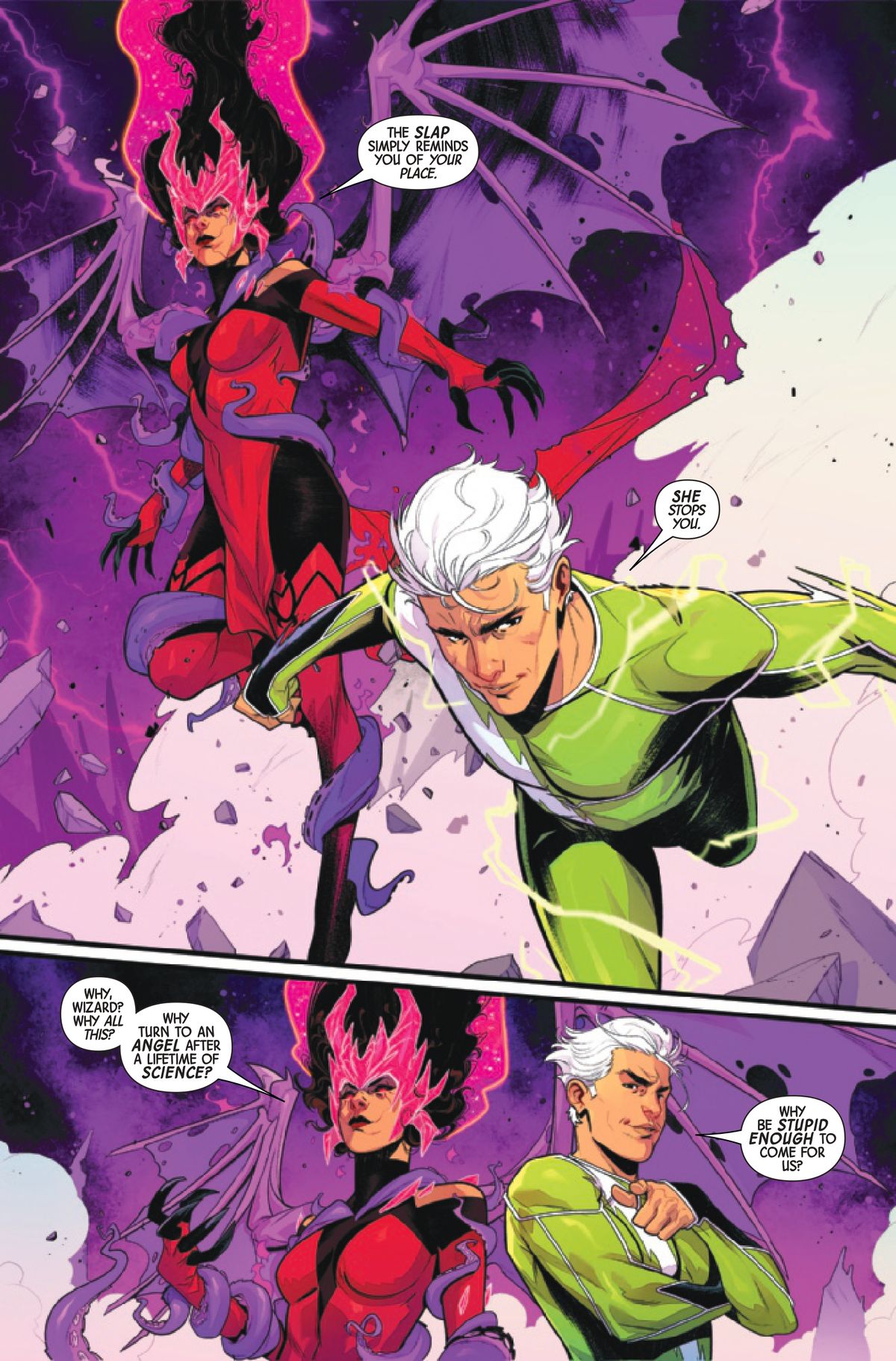 Art from Scarlet Witch &amp; Quicksilver #4