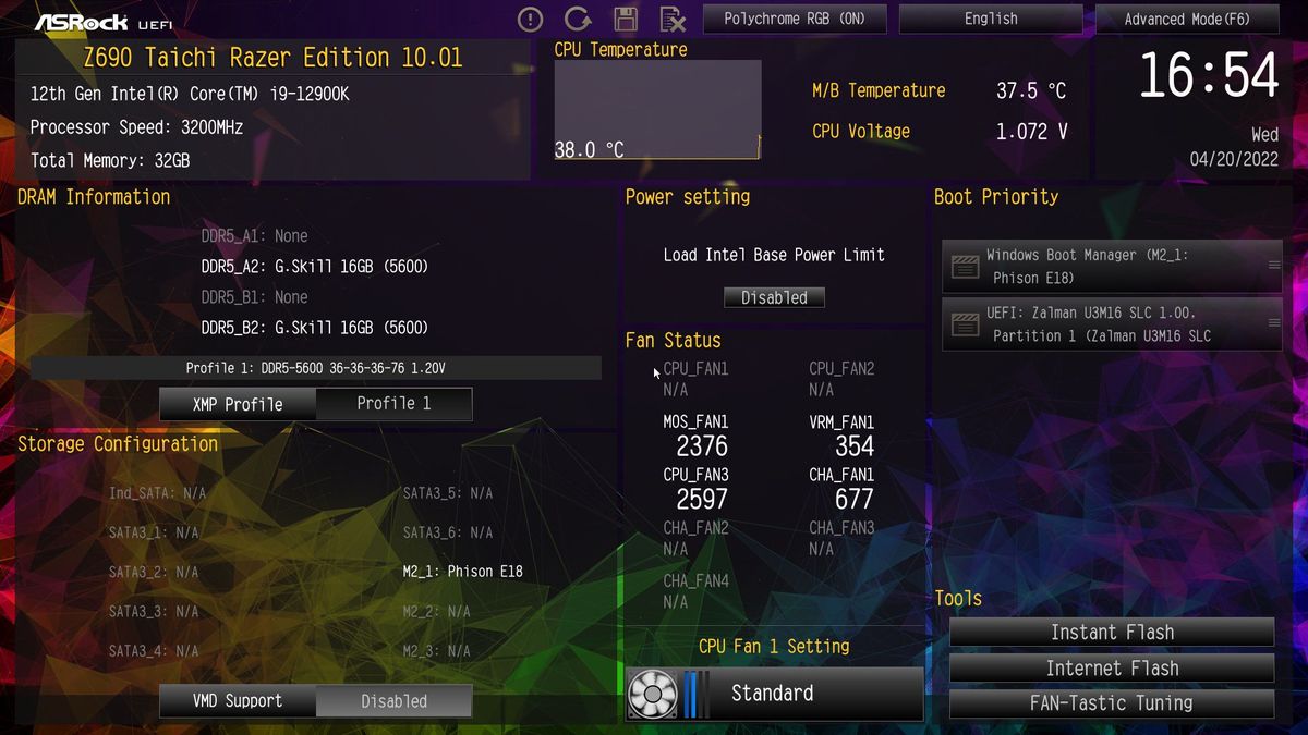 ASRock Z690 Taichi Razer Edition