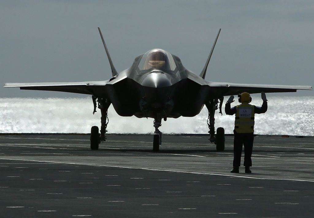 An F-35b