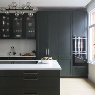 Slimline elegance creates wow in this classic shaker style green ...