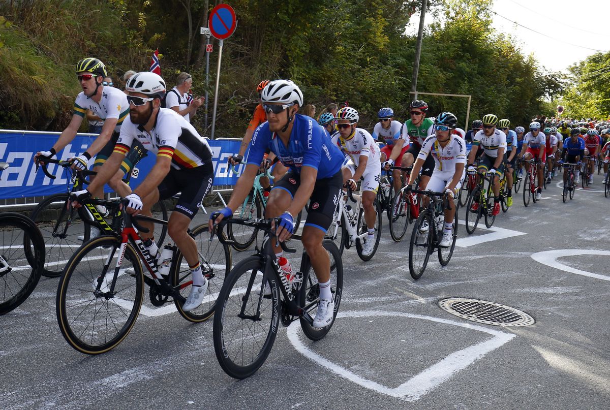 Matteo Trentin (Italy) in the peloton