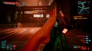 I spent too long playing the Cyberpunk 2077 mod that turns V’s hands into feet, and now I genuinely think it’s what’s great about PC gaming