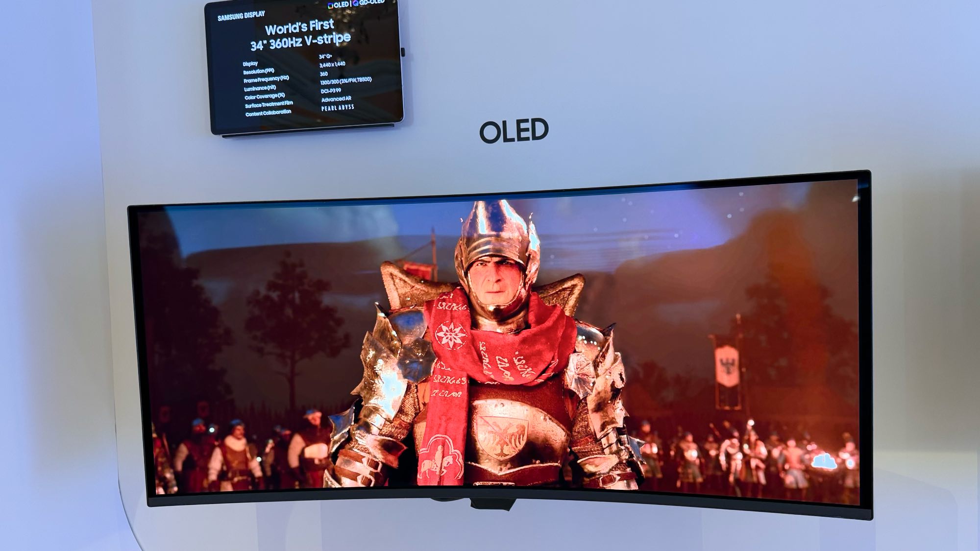 Samsung Display V-Stripe gaming monitor