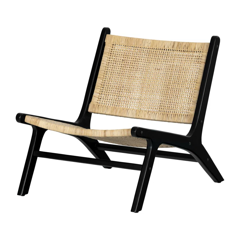 Rattan accent chair