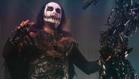 Cradle Of Filth onstage in 2021
