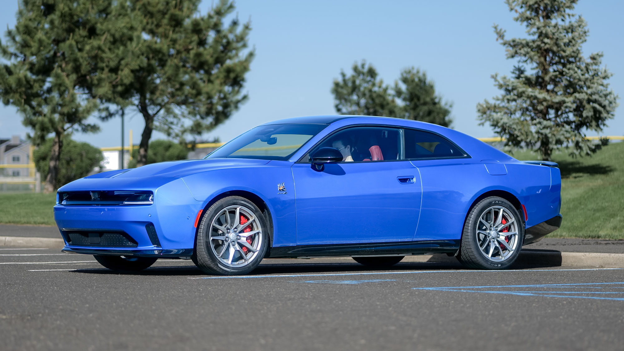 2025 Dodge Charger EV test drive.