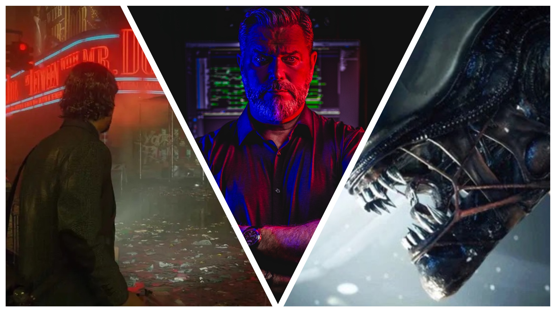 Images of horror video games